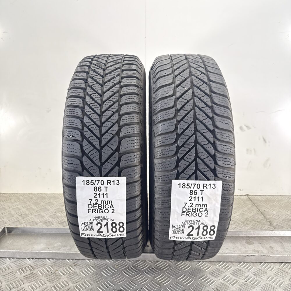 Gomme Usate 185 70 R13 86T Debica Frigo 2 100% Invernali