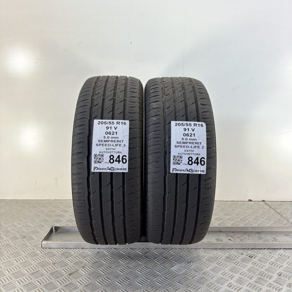 Pneumatici Usati 205 55 R16 91V Semperit Speed-Life 3 71% Estive