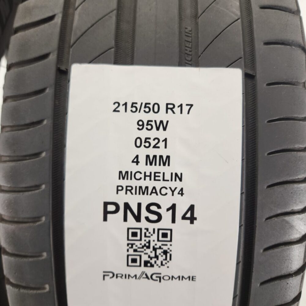 Gomme Usate 215 50 R17 95W Michelin Primacy4 Estive - immagine 3