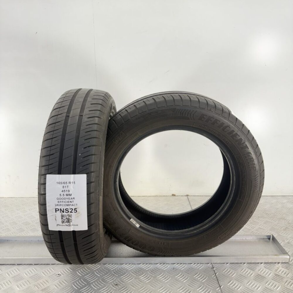 Gomme Usate 165 65 R15 81T Goodyear EfficientGrip Compact 5.5mm Estive - immagine 5