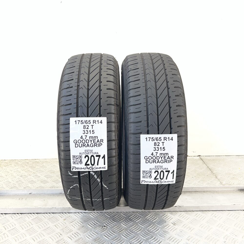 Pneumatici Usati 175 65 R14 82T Goodyear Duragrip Estive