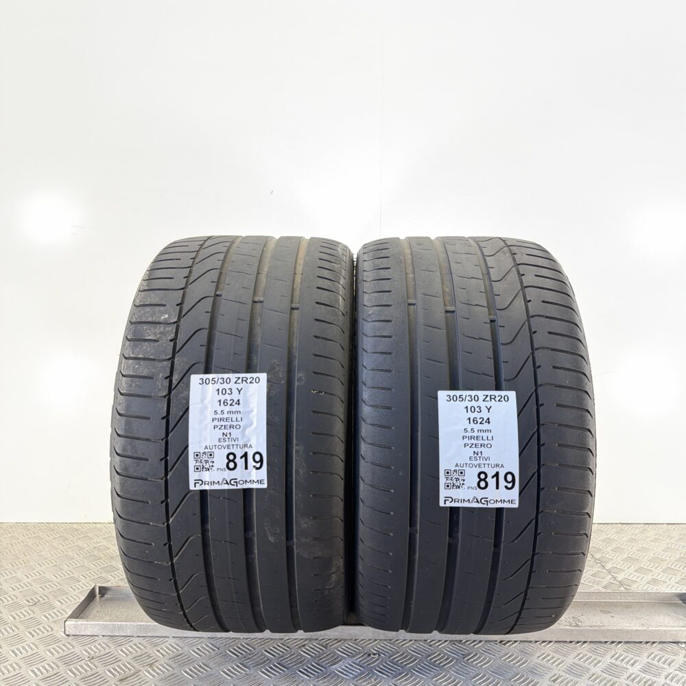 Pneumatici Usati 305 30 ZR20 103Y Pirelli PZero 78% Estive