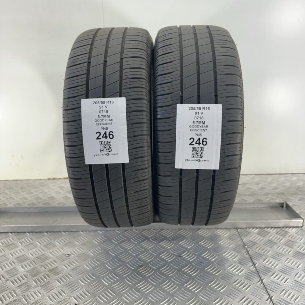 Pneumatici Usati 205 55 R16 91V Goodyear Efficient 81% Estive