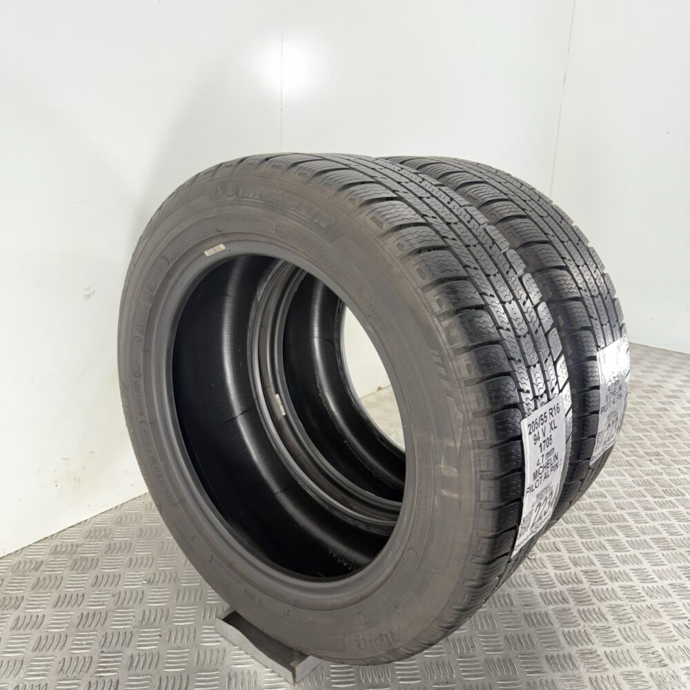 Gomme Usate 205 55 R16 XL 94V Michelin Pilot Alpin 2 Invernali - immagine 5