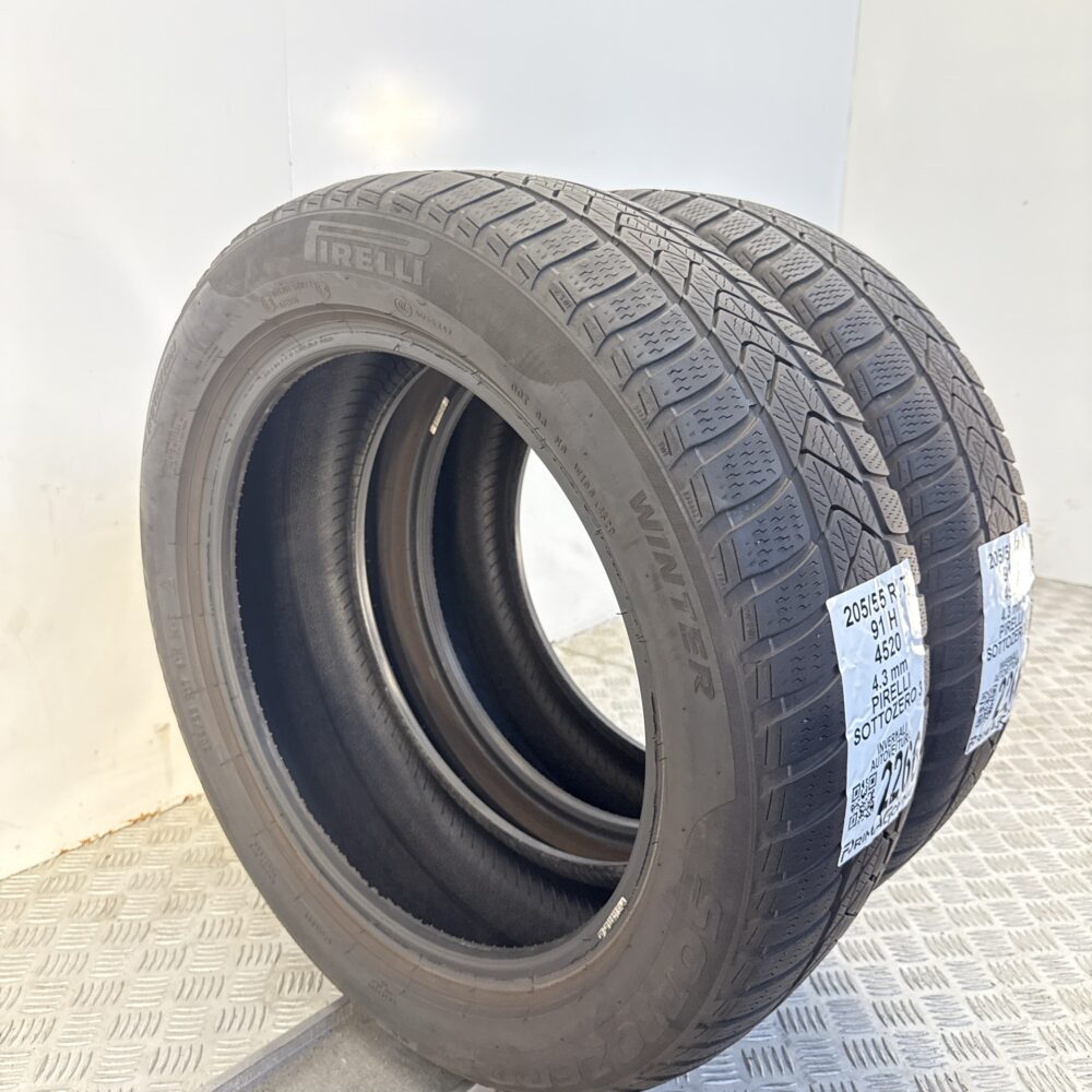 Gomme Usate 205 55 R17 91H Pirelli Sottozero 3 Invernali - immagine 5