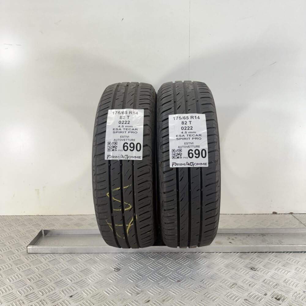 Pneumatici Usati 175 65 R14 82T ESA TECar Spirit Pro Estive