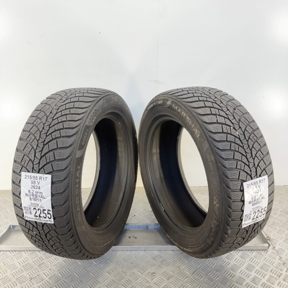 Gomme Usate 215 55 R17 98V Marshal MW51 86% Invernali - immagine 11