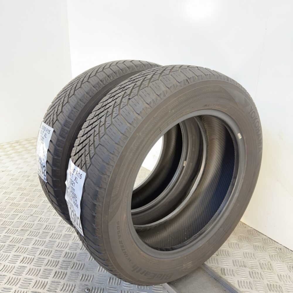 Gomme Usate 185 60 R15 XL 88T Yokohama BluEarth Winter V906 76% Invernali - immagine 10