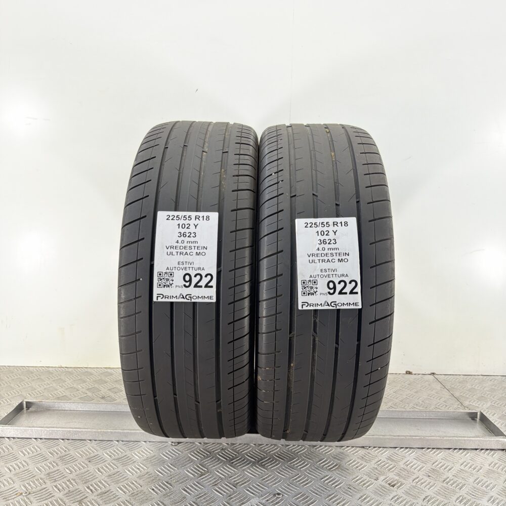Pneumatici Usati 225 55 R18 102Y Vredestein Ultrac MO Estive