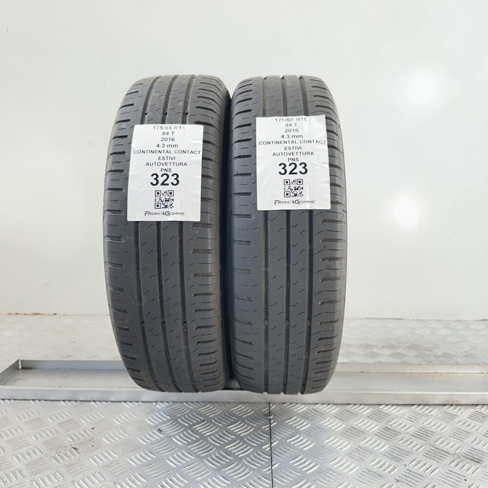 Pneumatici Usati 175 65 R15 84T Continental Contact Estivi
