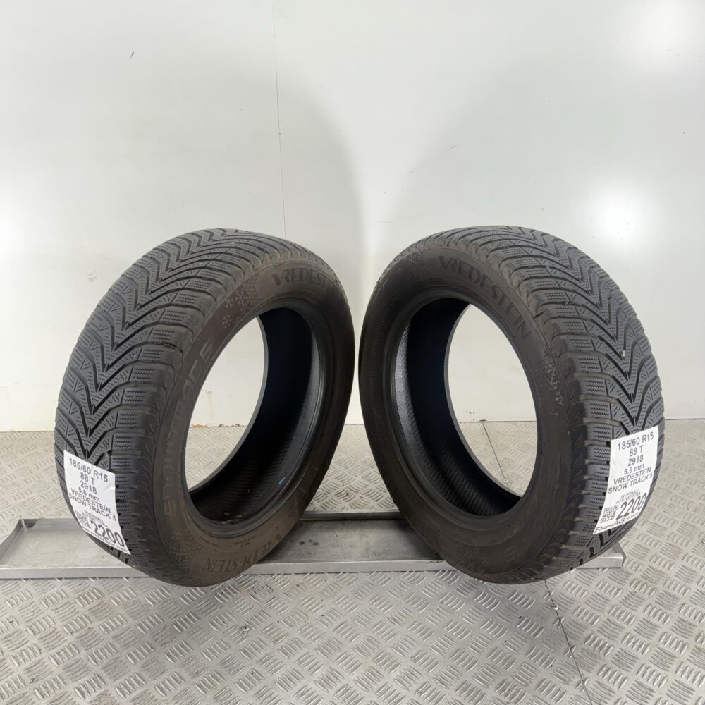 Gomme Usate 185 60 R15 88T Vredestein Snow Track 5 80% Invernali - immagine 6