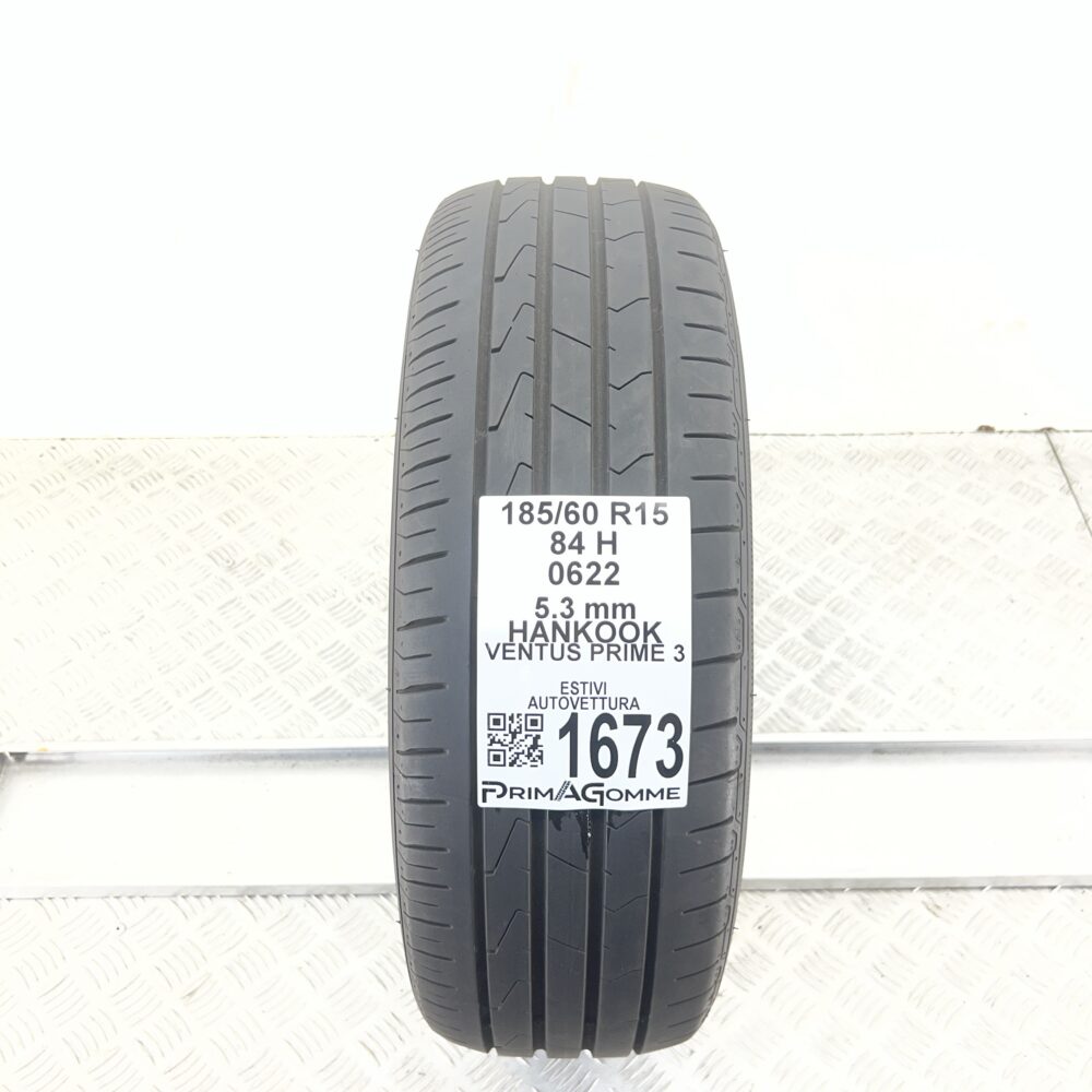 Pneumatico Usato 185 60 R15 84H Hankook Ventus Prime 3 76% Estivo