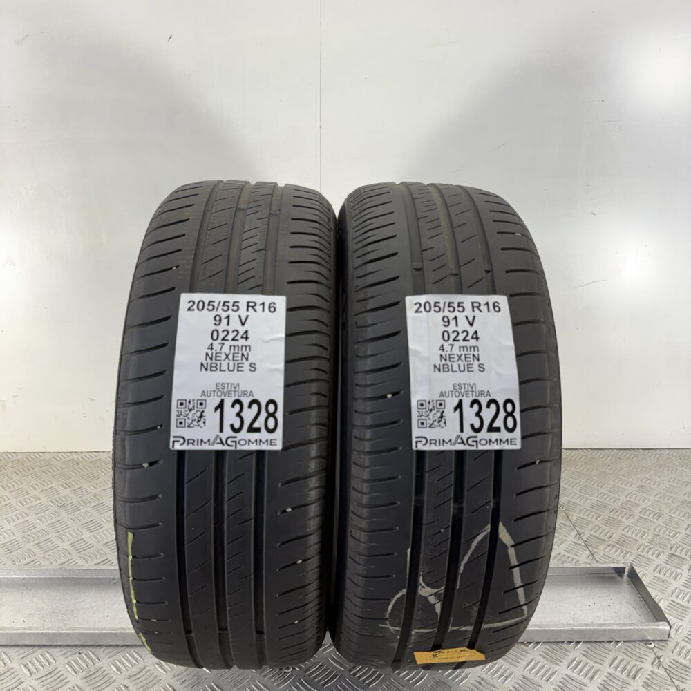 Gomme Usate 205 55 R16 91V Nexen NBlue S Estive