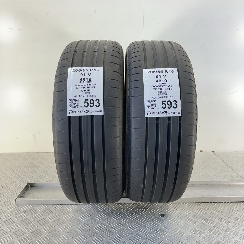 Pneumatici Usati 205 55 R16 91V Goodyear Efficient Grip Estive