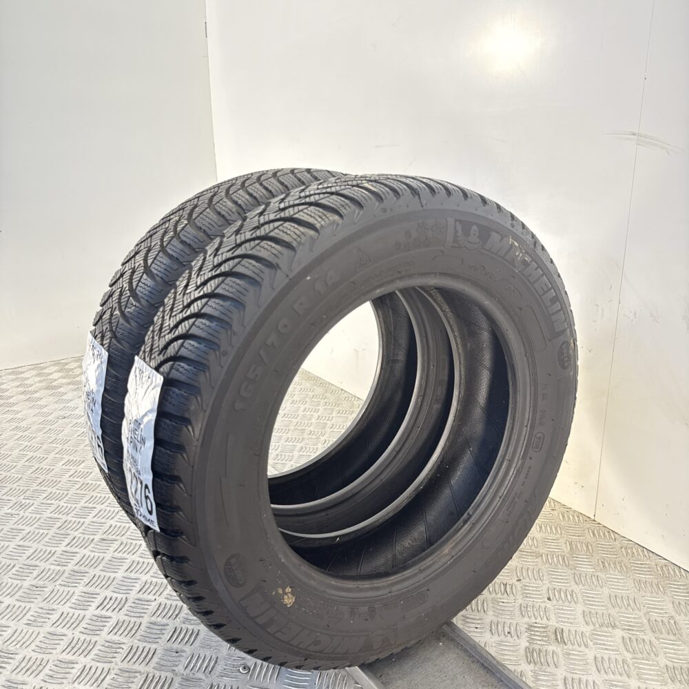 Gomme Usate 165 70 R14 81T Michelin Alpin 4 100% Invernali - immagine 4