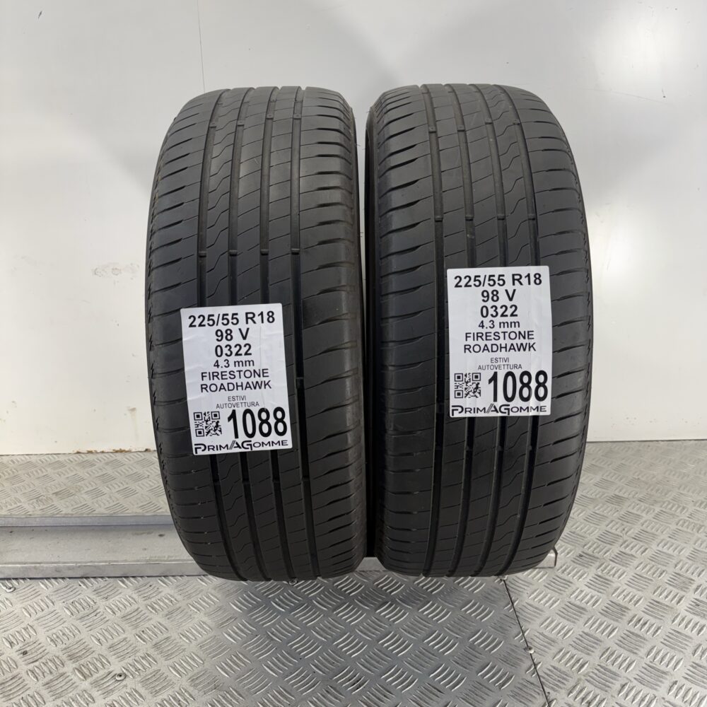 Gomme Usate 225 55 R18 98V Firestone Roadhawk Estive