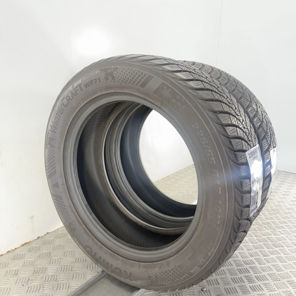 Gomme Usate 225 55 R17 101V Kumho Wintercraft WP71 100% Invernali - immagine 8
