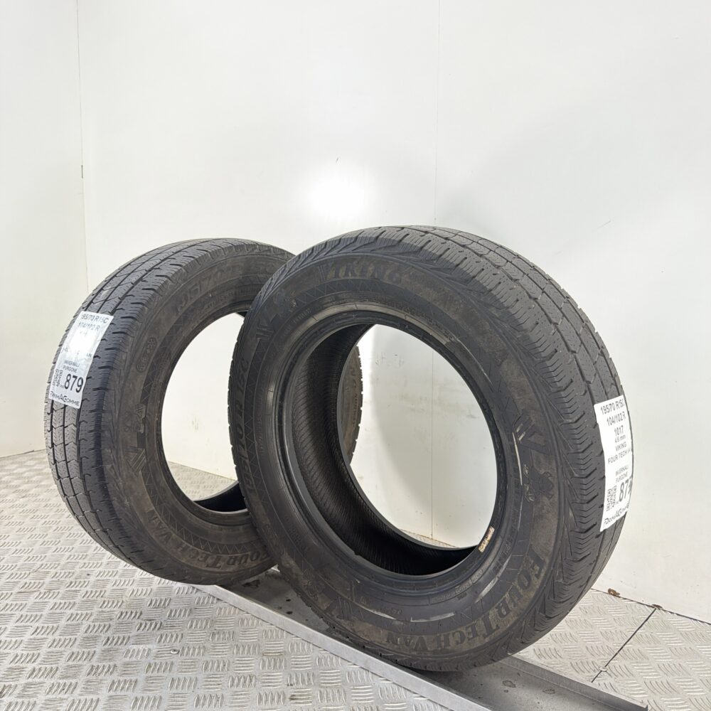 Gomme Usate 195 70 R15C 104 102R Viking Four Tech Van Invernali - immagine 7