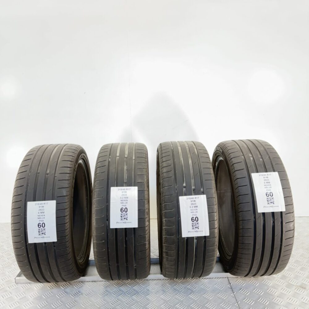 Gomme Usate 215 45 R17 91W Nexen Nblue 6mm Estive