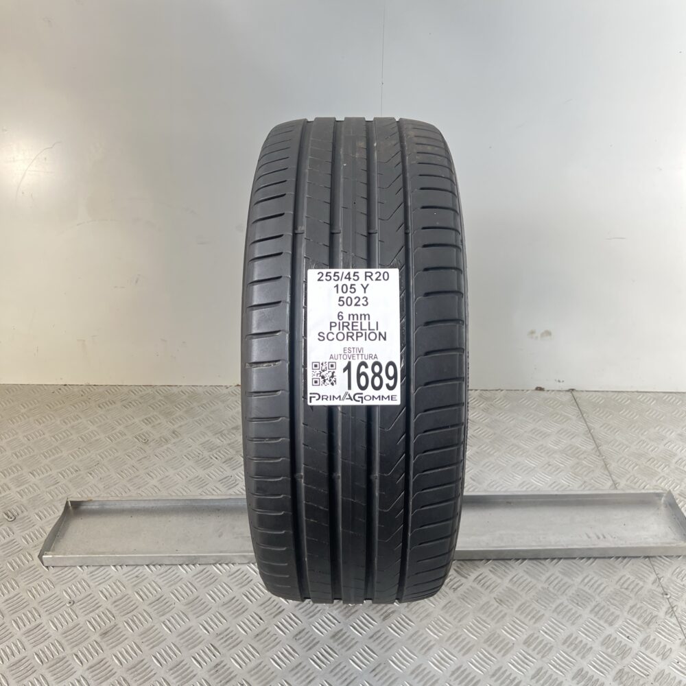Pneumatico Usato 255 45 R20 105Y Pirelli Scorpion 86% Estivo