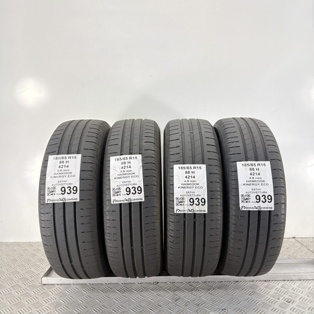 Pneumatici Usati 185 65 R15 88H Hankook Kinergy Eco Estive