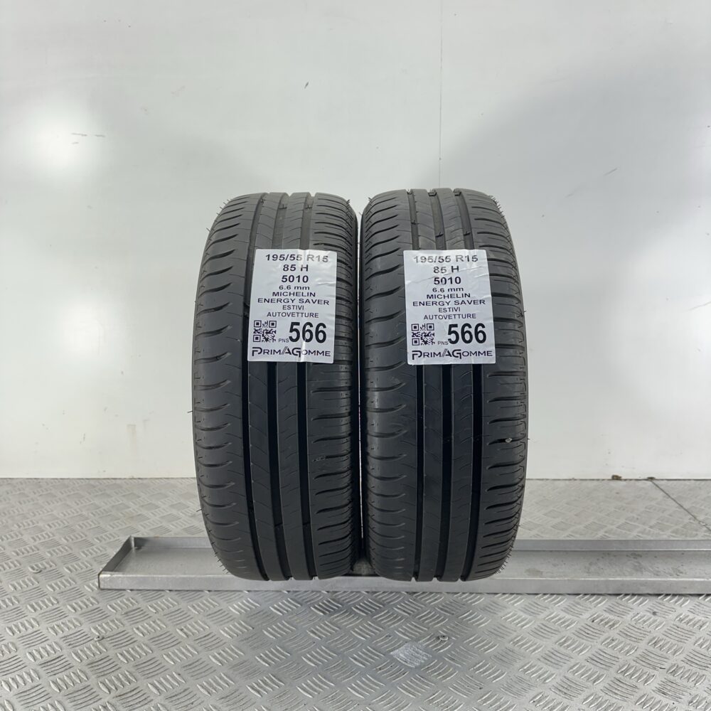 Pneumatici Usati 195 55 R15 85H Michelin Energy Saver 94% Estive