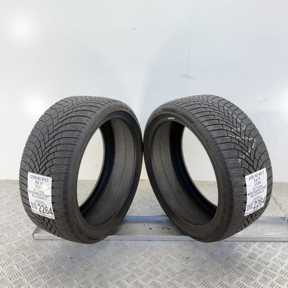 Gomme Usate 205 40 R17 84V Bridgestone Blizzak 6 81% Invernali - immagine 7