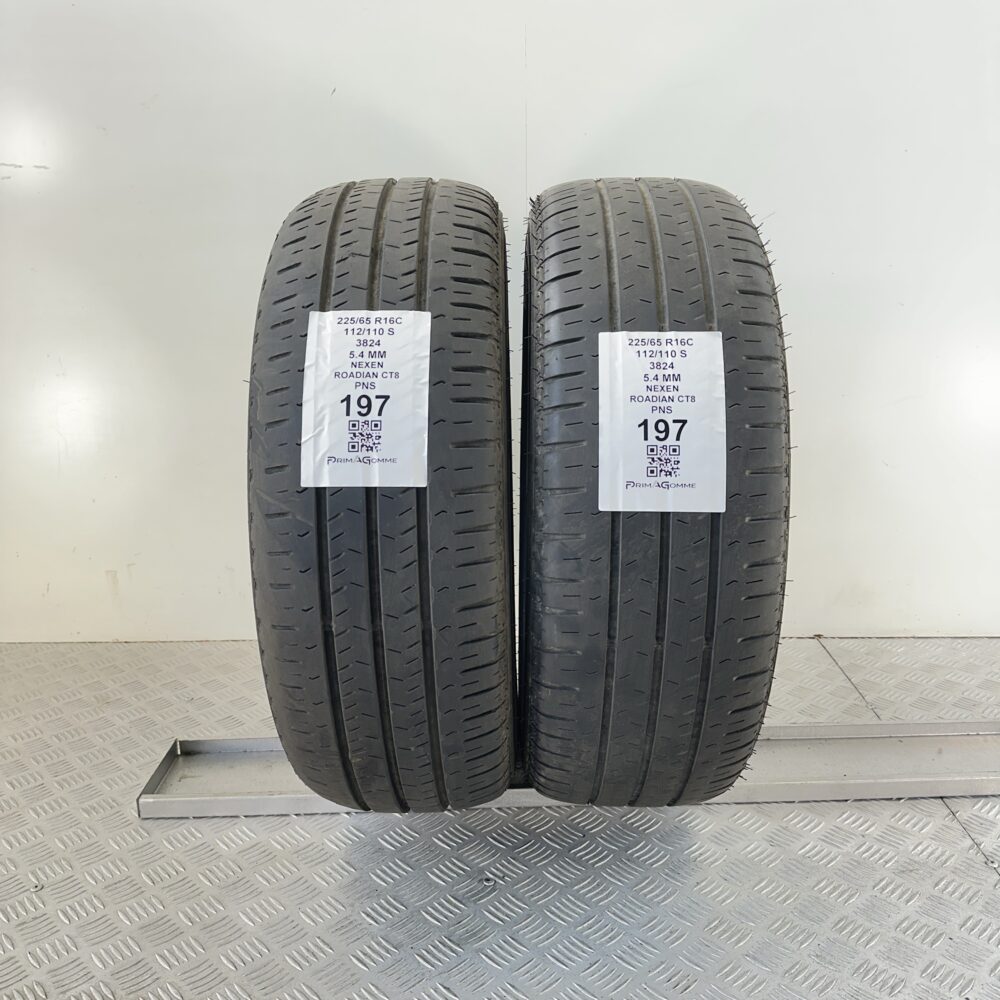 Pneumatici Usati 225 65 R16C 112 110S Nexen Roadian CT8 72% Estive