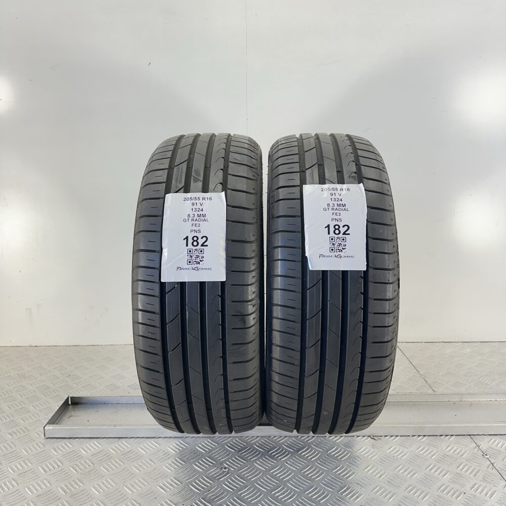 Pneumatici Usati 205 55 R16 91V GT Radial FE2 99% Estive