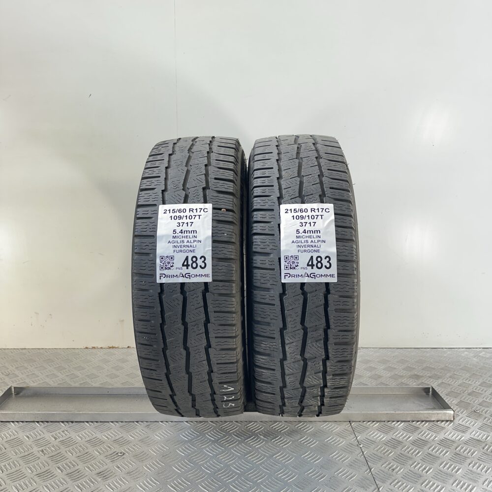 Pneumatici Usati 215 60 R17C 109/107T Michelin Agilis Alpin Invernali 77%