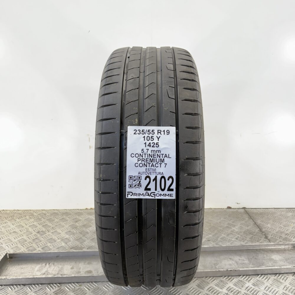 Pneumatico Usato 235 55 R19 105Y Continental Premium Contact 7 81% Estivo