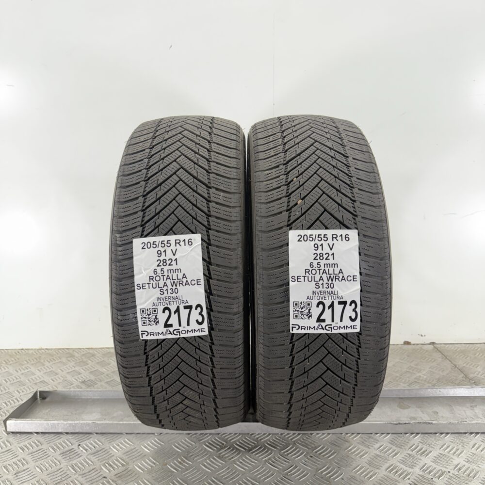 Gomme Usate 205 55 R16 91V Rotalla Setula W Race S130 93% Invernali
