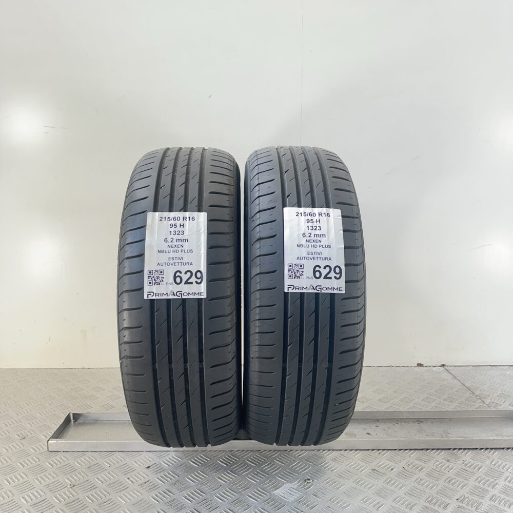Pneumatici Usati 215 60 R16 95H Nexen NBLU HD PLUS 89% Estive