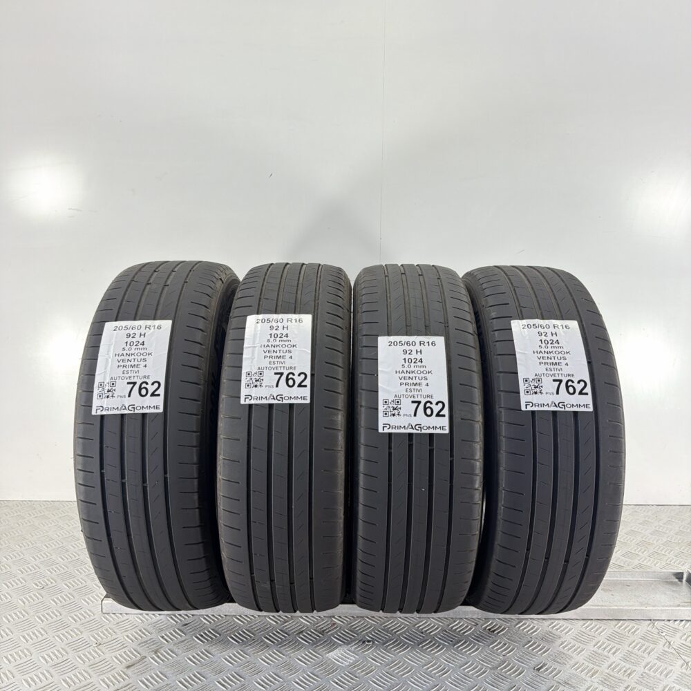Pneumatici Usati 205 60 R16 92H Hankook Ventus Prime 4 71% Estive