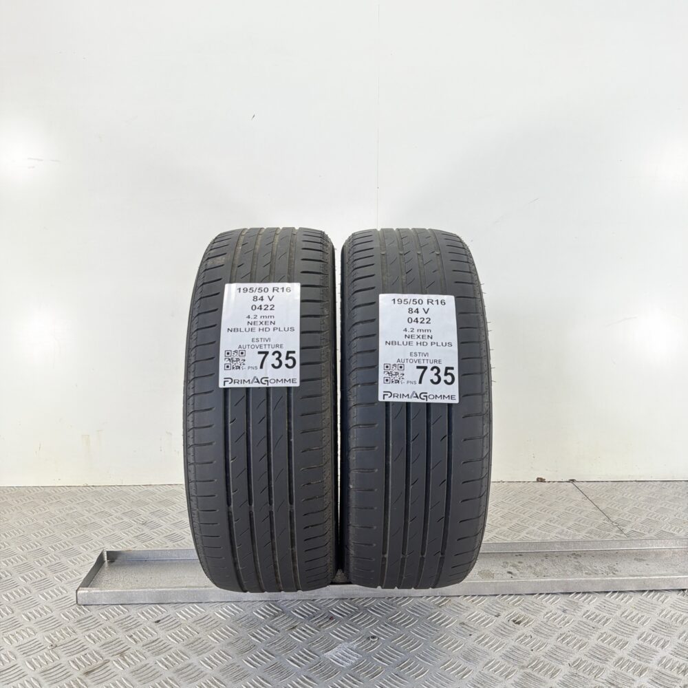 Pneumatici Usati 195 50 R16 84V Nexen Nblue HD Plus Estive