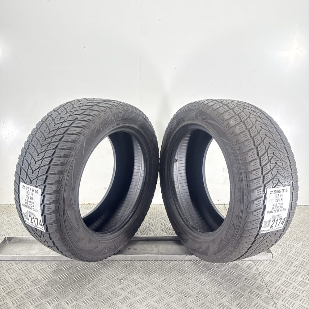 Pneumatici Usati 215 55 R16 93H Kenda Winter Gen Invernali - immagine 14