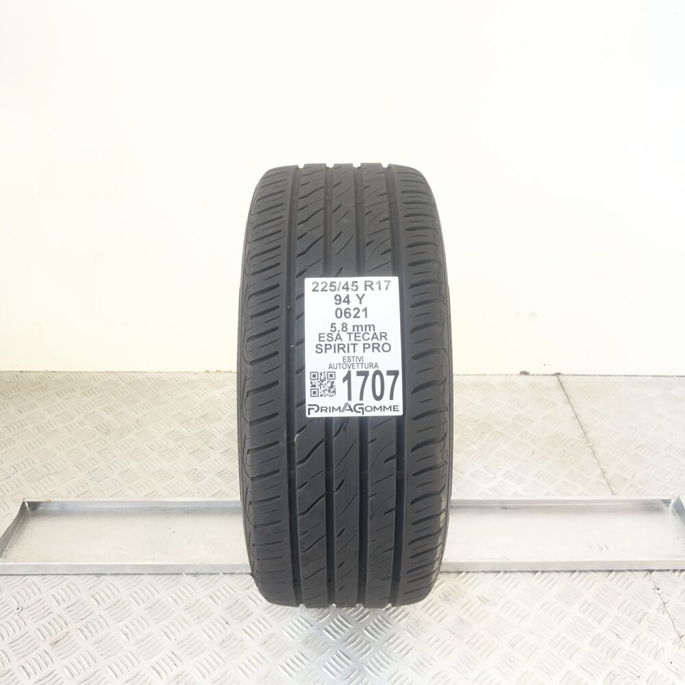 Pneumatico Usato 225 45 R17 94Y Esa Tecar Spirit Pro 83% Estivo - immagine 8