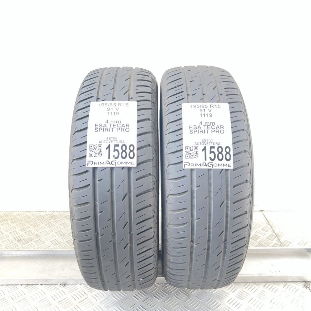 Gomme Usate 195 65 R15 91V ESA TE CAR Spirit Pro Estive