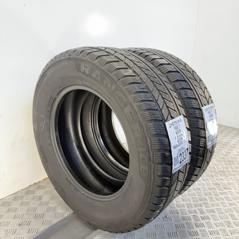 Gomme Usate 215 70 R16 100T Avon Ranger Ice 86% Invernali - immagine 5