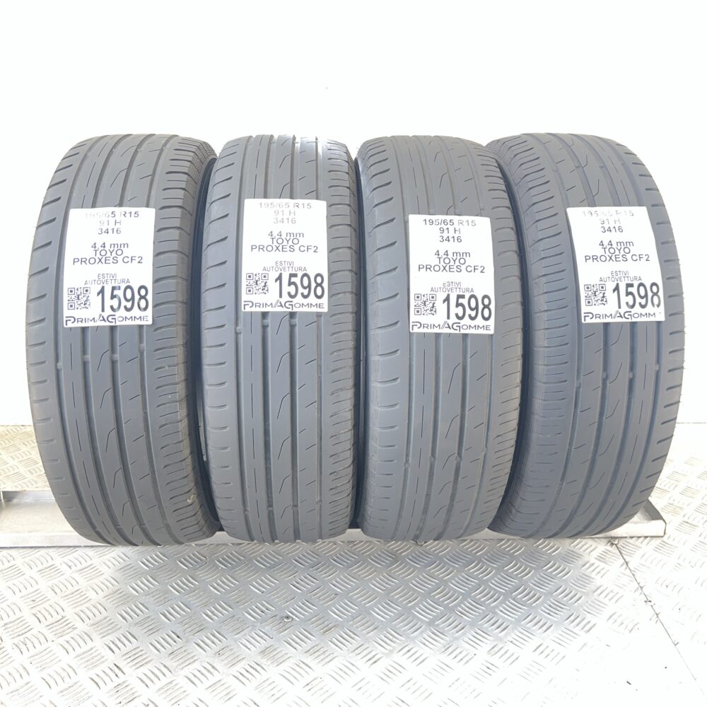 Gomme Usate 195 65 R15 91H Toyo Proxes CF2 Estive
