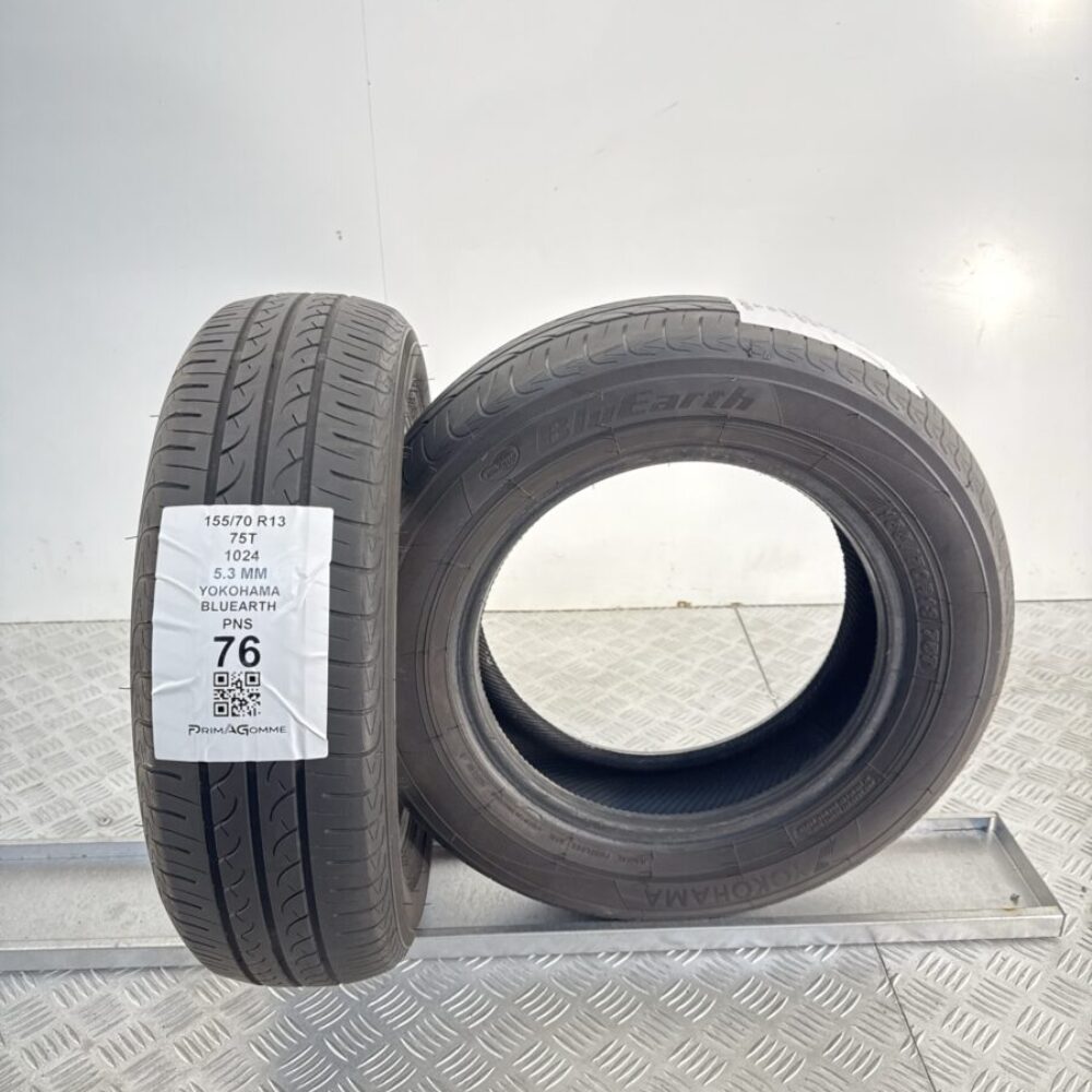 Gomme Usate 155 70 R13 75T Yokohama BlueEarth 5.3mm Estive - immagine 5