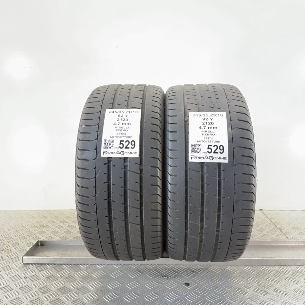 Pneumatici Usati 245 35 ZR18 92Y Pirelli PZero Estive