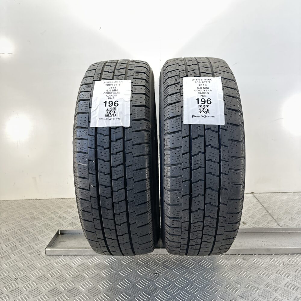 Pneumatici Usati 215 65 R16C 109/107T Goodyear Cargo 97% Invernali