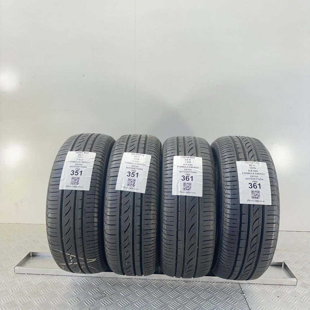 Pneumatici Usati 185 60 R14 82H Formula Energy 96% Estive