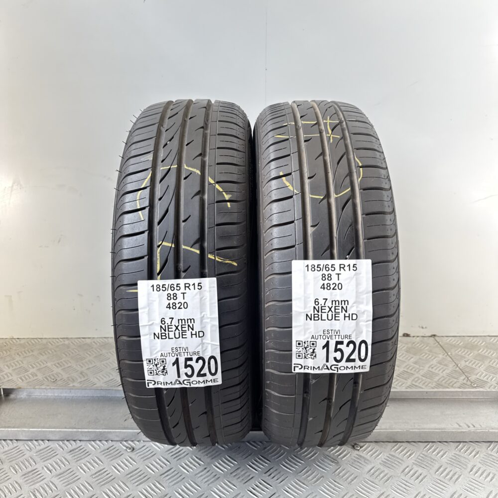Gomme Usate 185 65 R15 88T Nexen NBlue HD 99% Estive