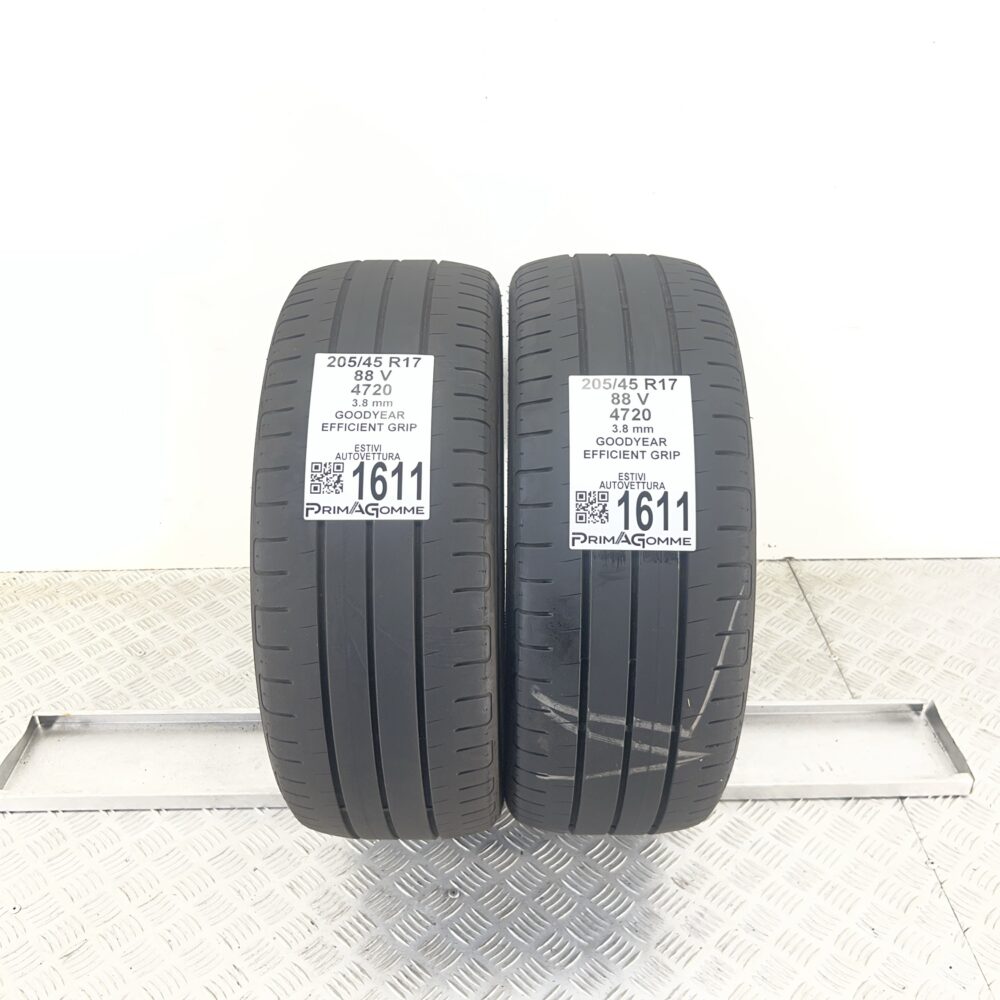 Pneumatici Usati 205 45 R17 88V Goodyear Efficient Grip Estive