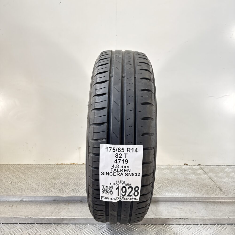 Pneumatico Usato 175 65 R14 82T Falken Sincera SN832 Estivo