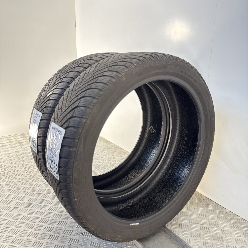 Gomme Usate 215 45 R20 95T Pirelli Winter 2 Cinturato 81% Invernali - immagine 4