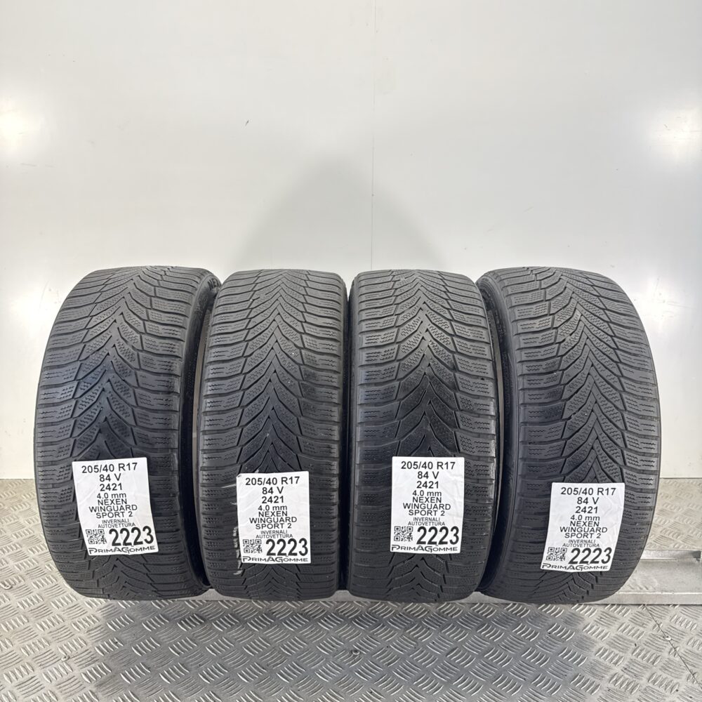 Gomme Usate 205 40 R17 84V Nexen Winguard Sport 2 Invernali