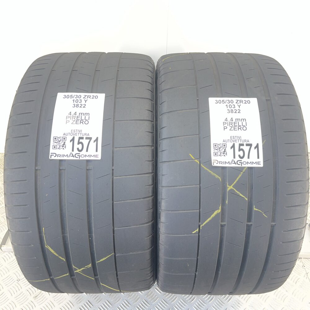 Gomme Usate 305 30 ZR20 103Y Pirelli P Zero Estive